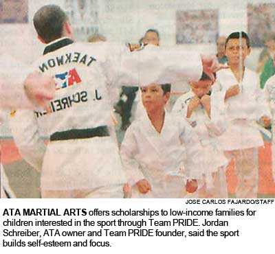 ATA Martial Arts class